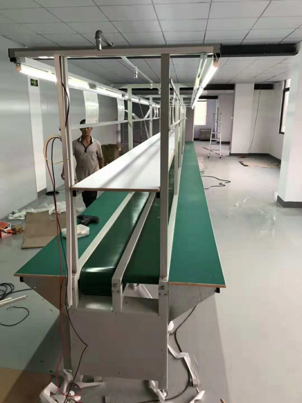 江蘇電子廠生產線皮帶流水線